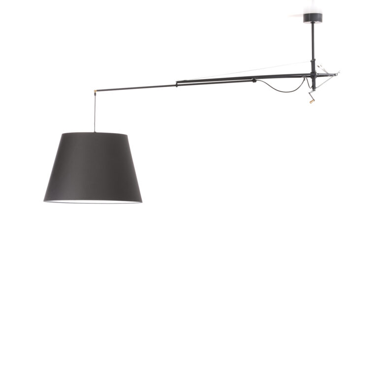 Laevalgusti Crane, musta värvi
