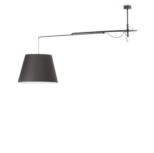 Laevalgusti Crane, musta värvi