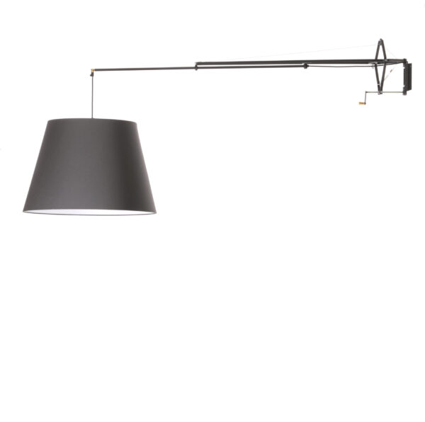 4ROOM seinavalgusti Crane; must seinavalgusti