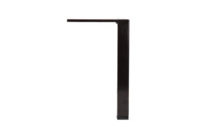 Must metall jalg KI2-18 / 18 cm